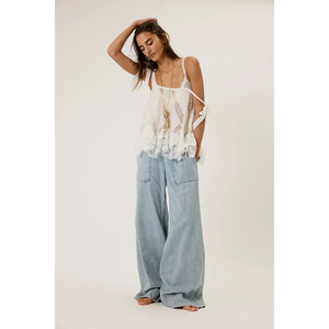 Breezy Denim Pull On