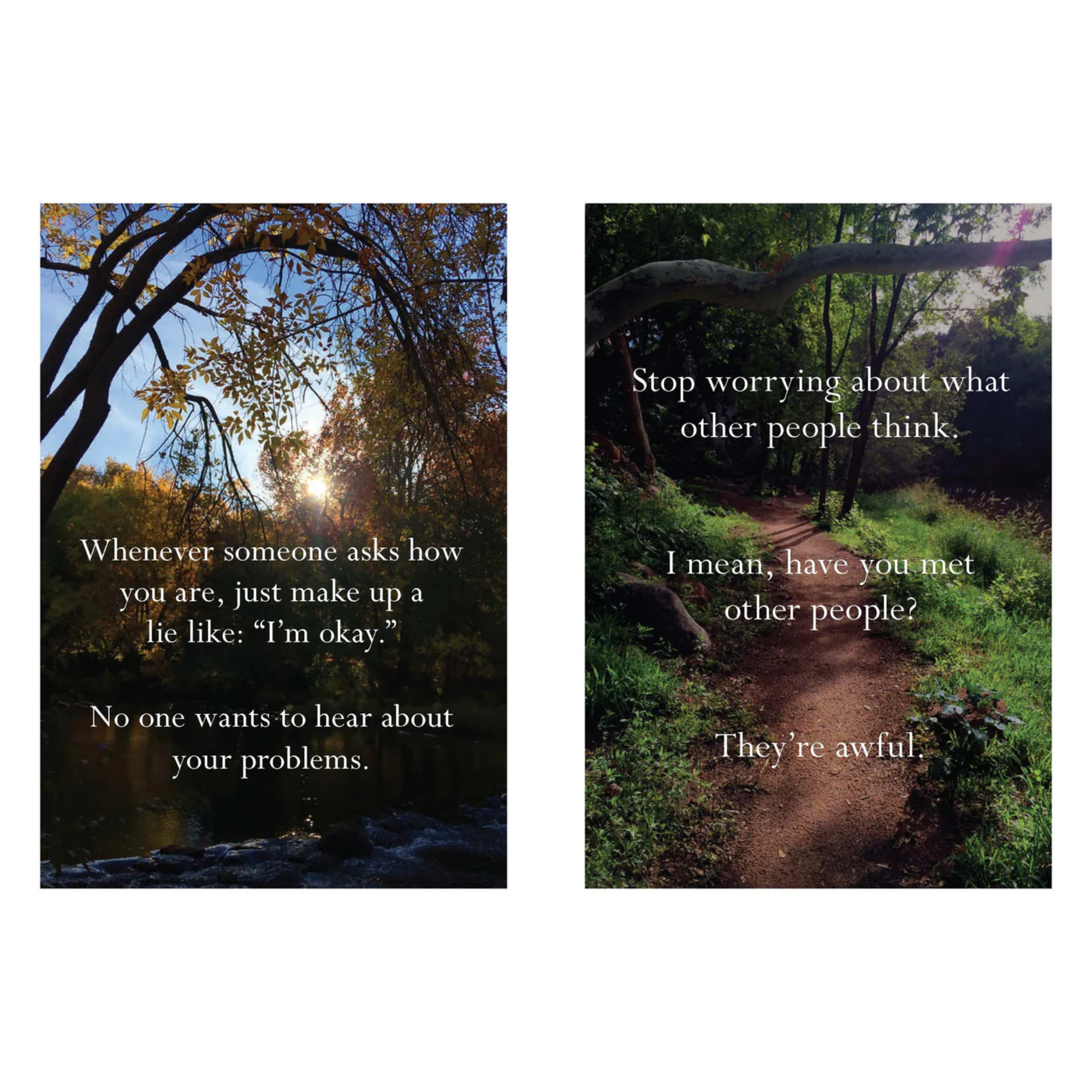 Disappointing Affirmations