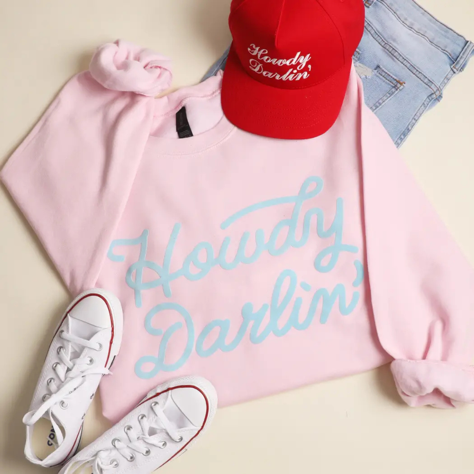 HOWDY DARLIN' Heavyweight Crewneck Sweatshirt