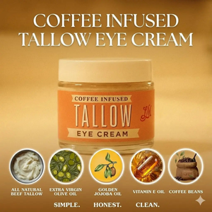 Coffee Bean Infused Tallow Eye Cream