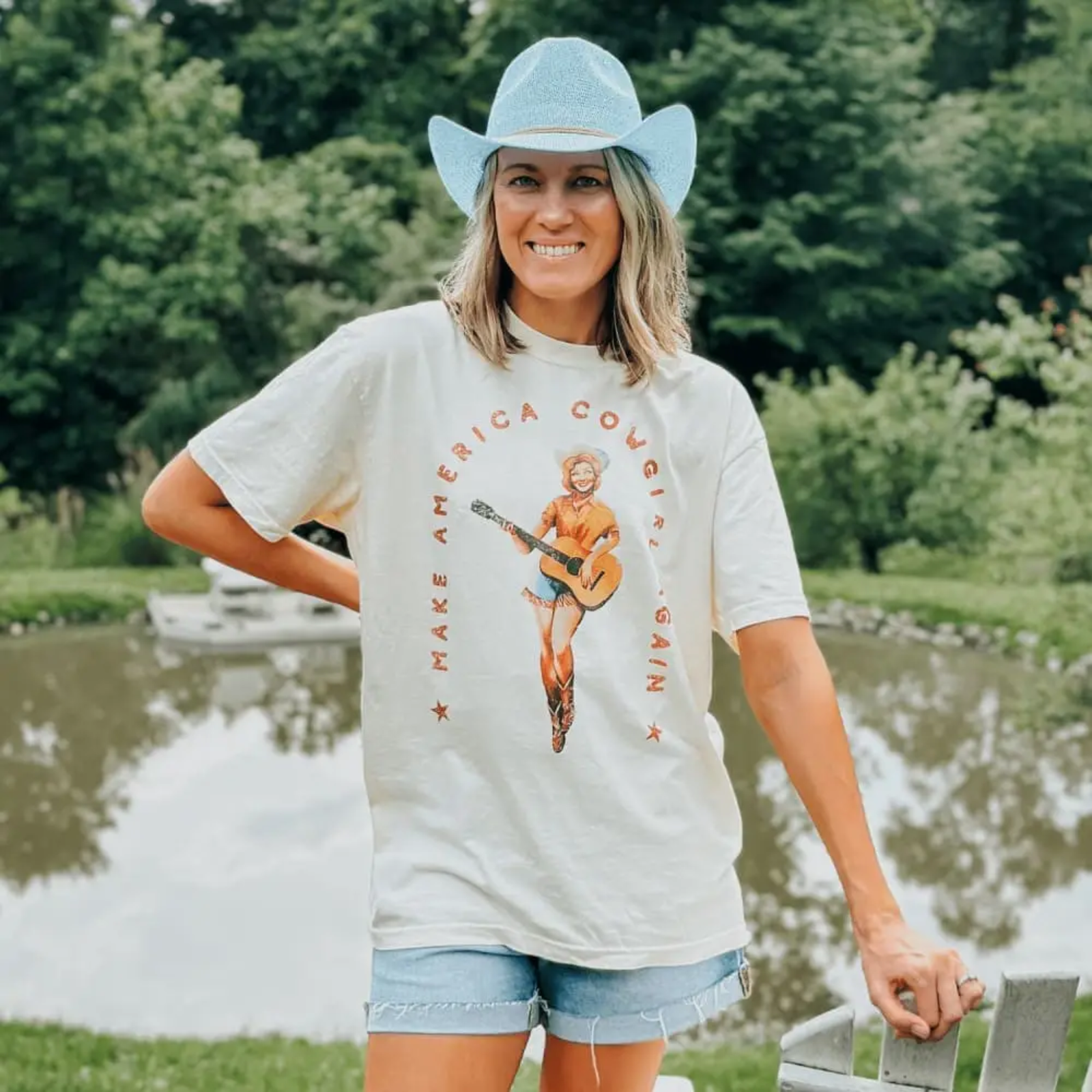 Make America Cowgirl Tee