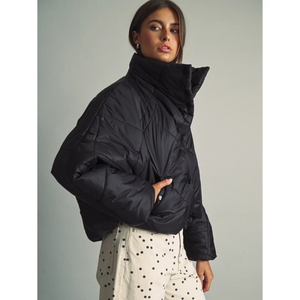 Quilted Nylon Puffer Jacket