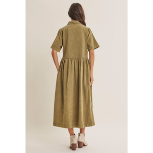 Heritage Mineral Midi Dress