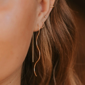 Wave Threaders | 14kt Gold Fill