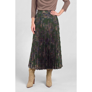 Paisley Printed Midi Skirt