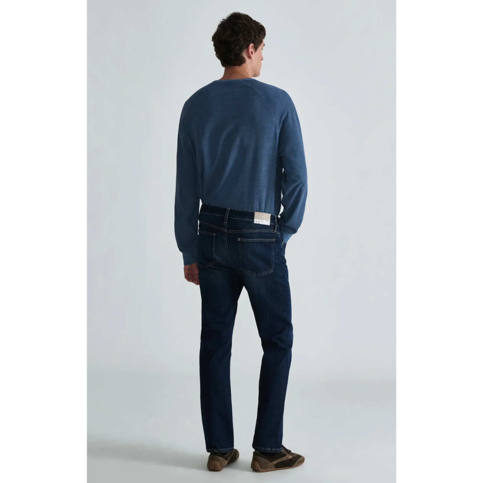 Zach Deep Brushed Classic Vintage Denim