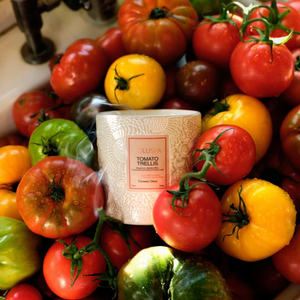 Tomato Trellis Ceramic Candle