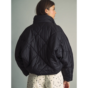 Quilted Nylon Puffer Jacket