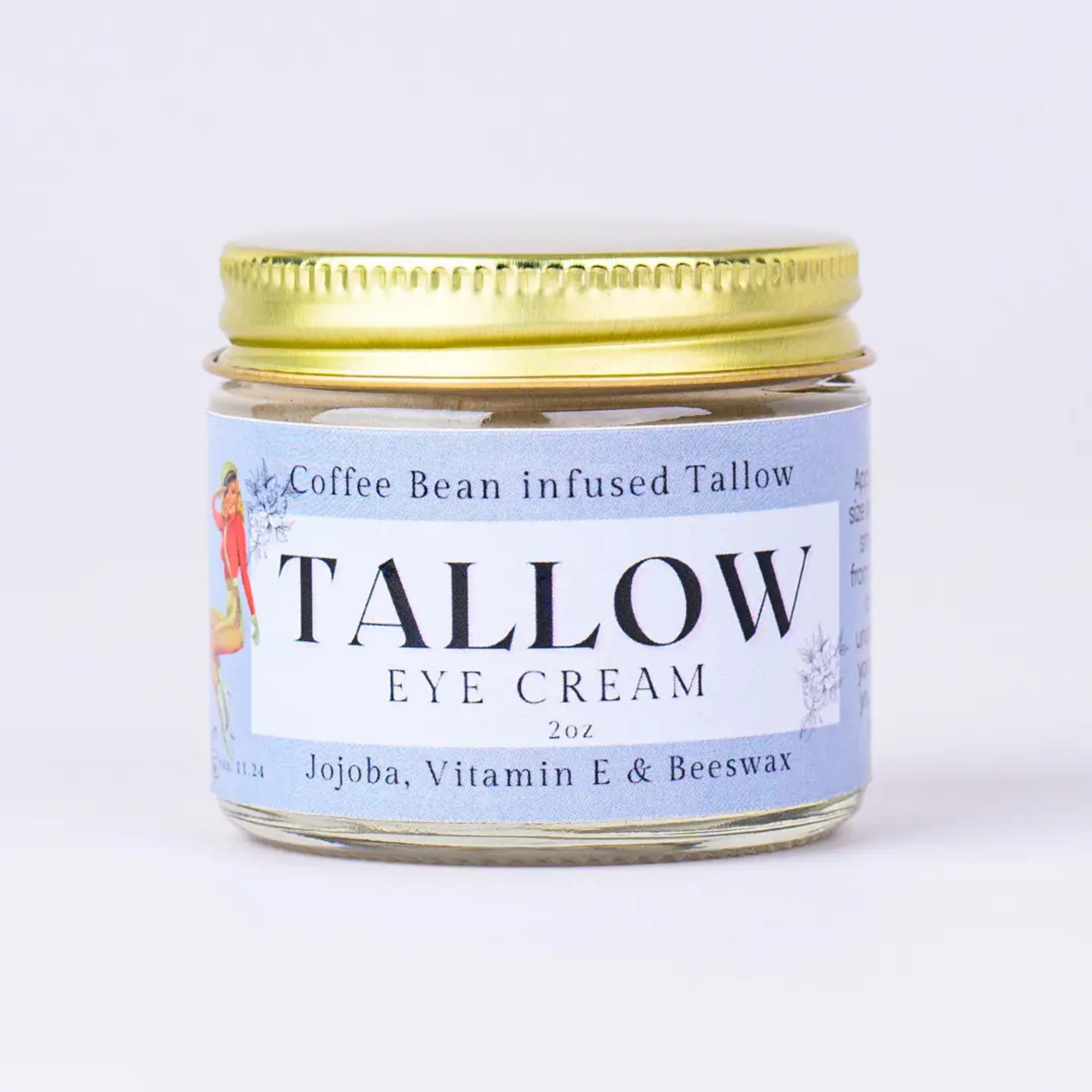 Coffee Bean Infused Tallow Eye Cream