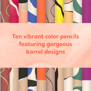 Sweet Life: 10 Watercolor Pencils