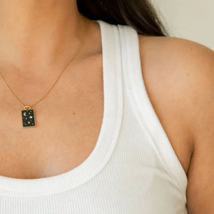 Big Sky Necklace in Gold