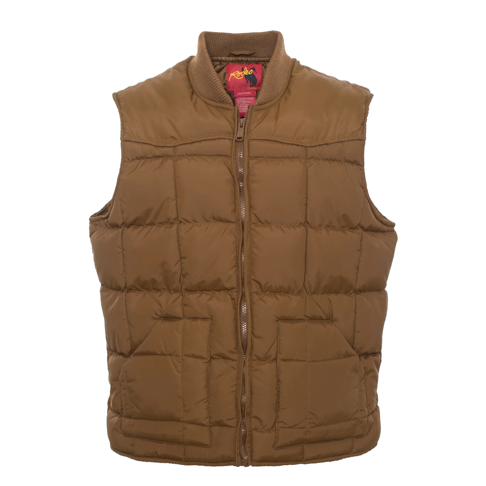 Men's Nylon Quilted Sleeveless Vest