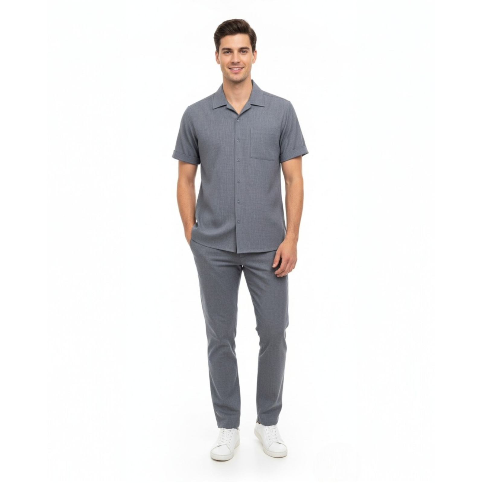 Short Sleeve Button Down