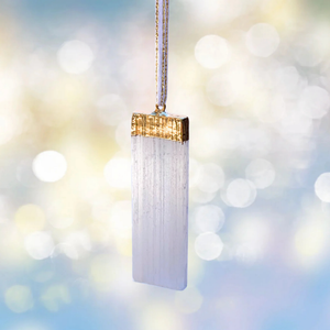 Selenite Ornament