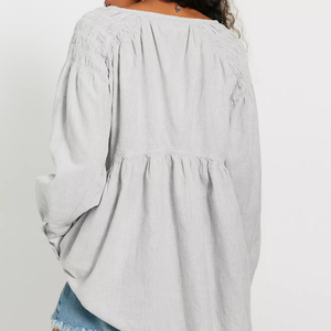 Alana Linen Tunic