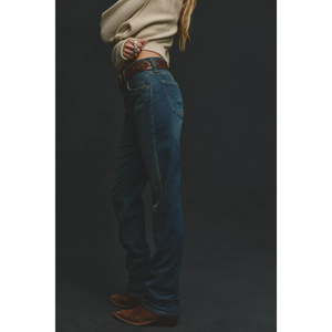 Edie High Rise Tapered Jeans