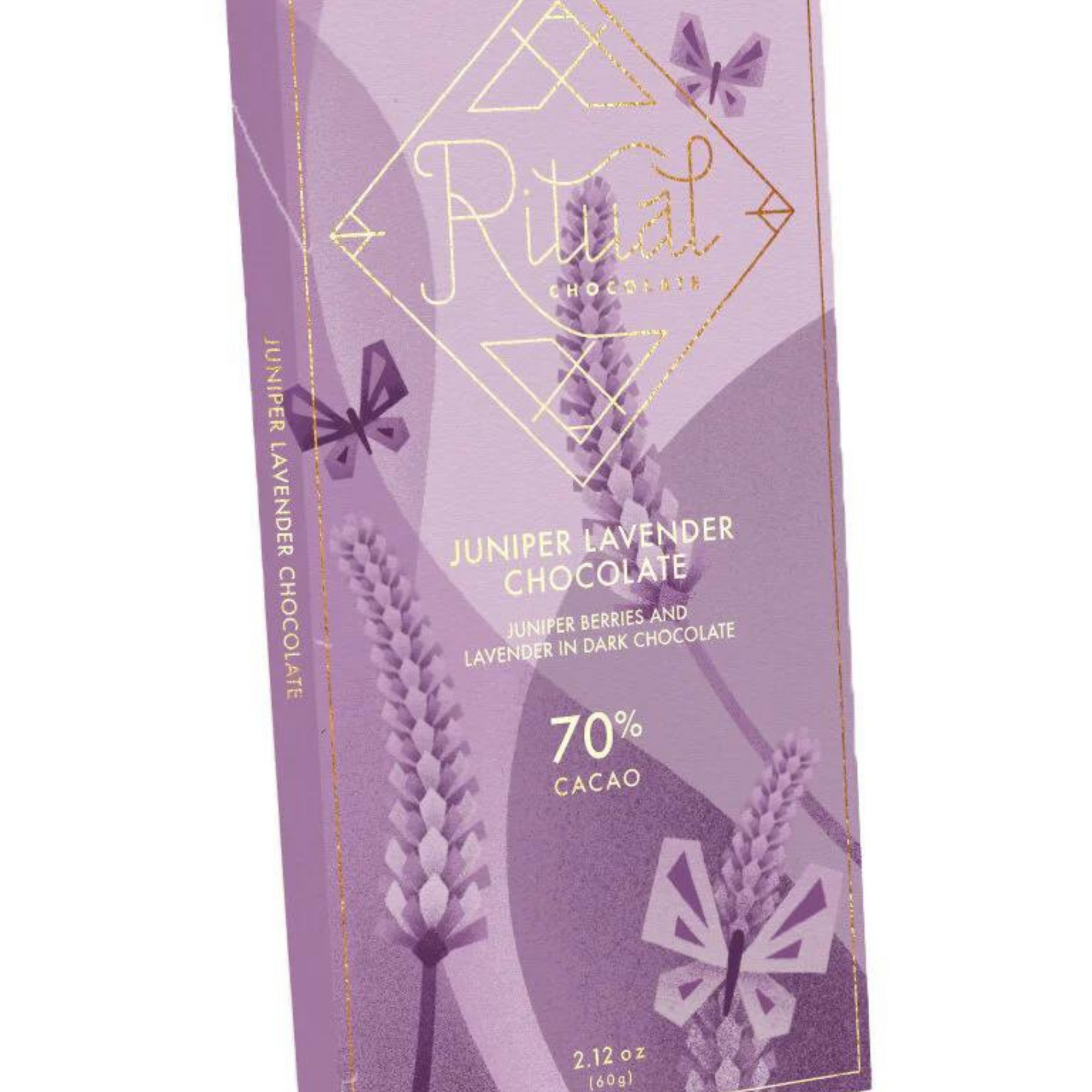 Juniper Lavender Chocolate Bar 70%