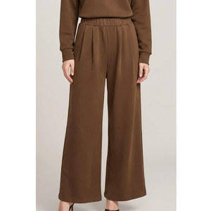 Pleated Wide Leg Pant