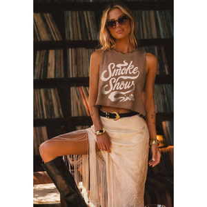 Smoke Show Muscle Crop Top