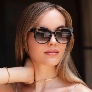 Amber Cat Eye Sunglasses