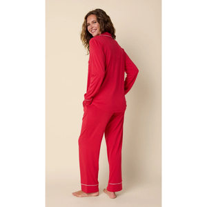 Pima Knit Long-Sleeved Pajama