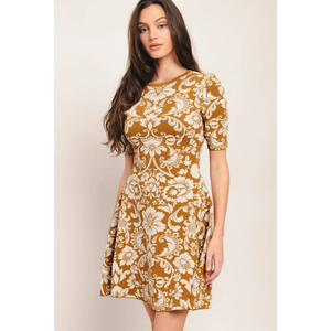 Sweater Knit Mini Dress