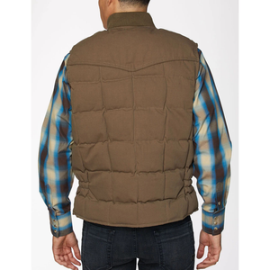Men's Canvas Quilted Sleeveless Vest