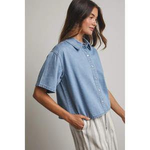 Cotton Denim Shirt