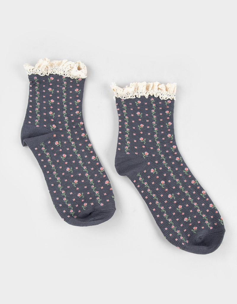 Waffle Knit Sock