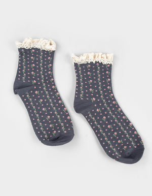 Waffle Knit Sock