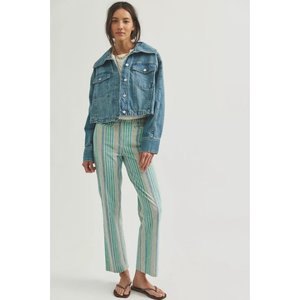 Side To Side Denim Jacket