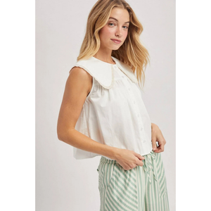 Peter Pan Collared Blouse