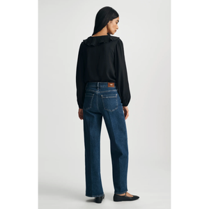 Paloma Mid Rise Jeans | Dark Brushed Gold Premium