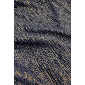 Metallic Knit Mock Neck Maxi Dress