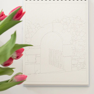 Landscape Watercoloring Book