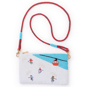 Seed bead Clutch Bag with Strap