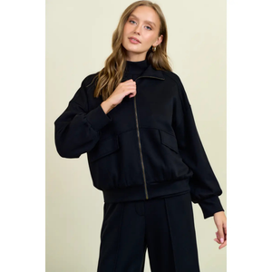 Soft Brushed Pocket Jacket