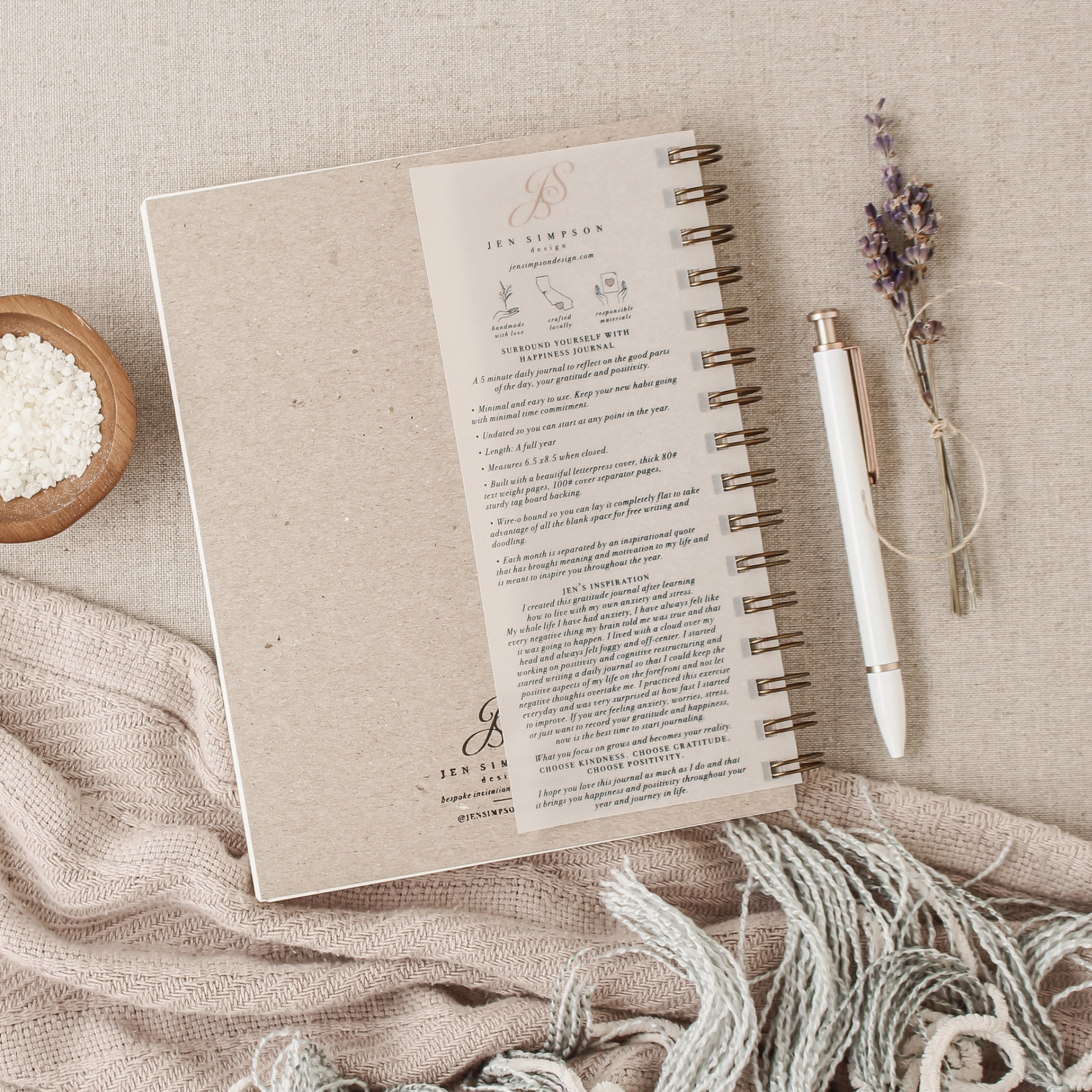 Surround Yourself with Happiness Journal