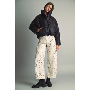 Quilted Nylon Puffer Jacket