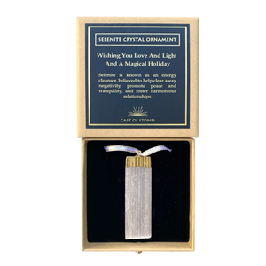 Selenite Ornament