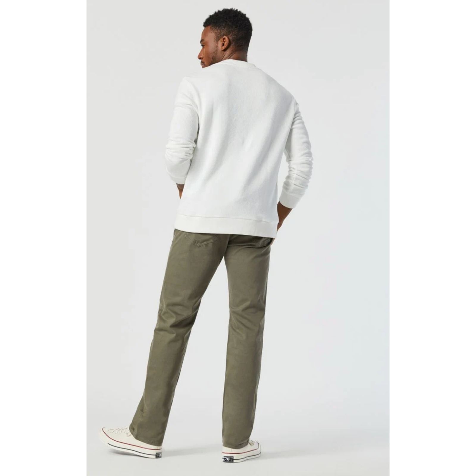 Zach Dusty Olive Twill Pant