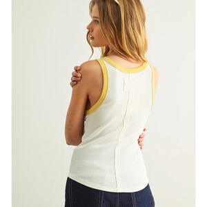 Color Contrasted Tank Top