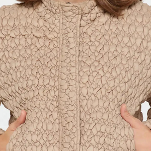 Cropped Quilted Vest