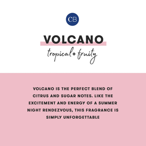 Volcano White Signature Candle
