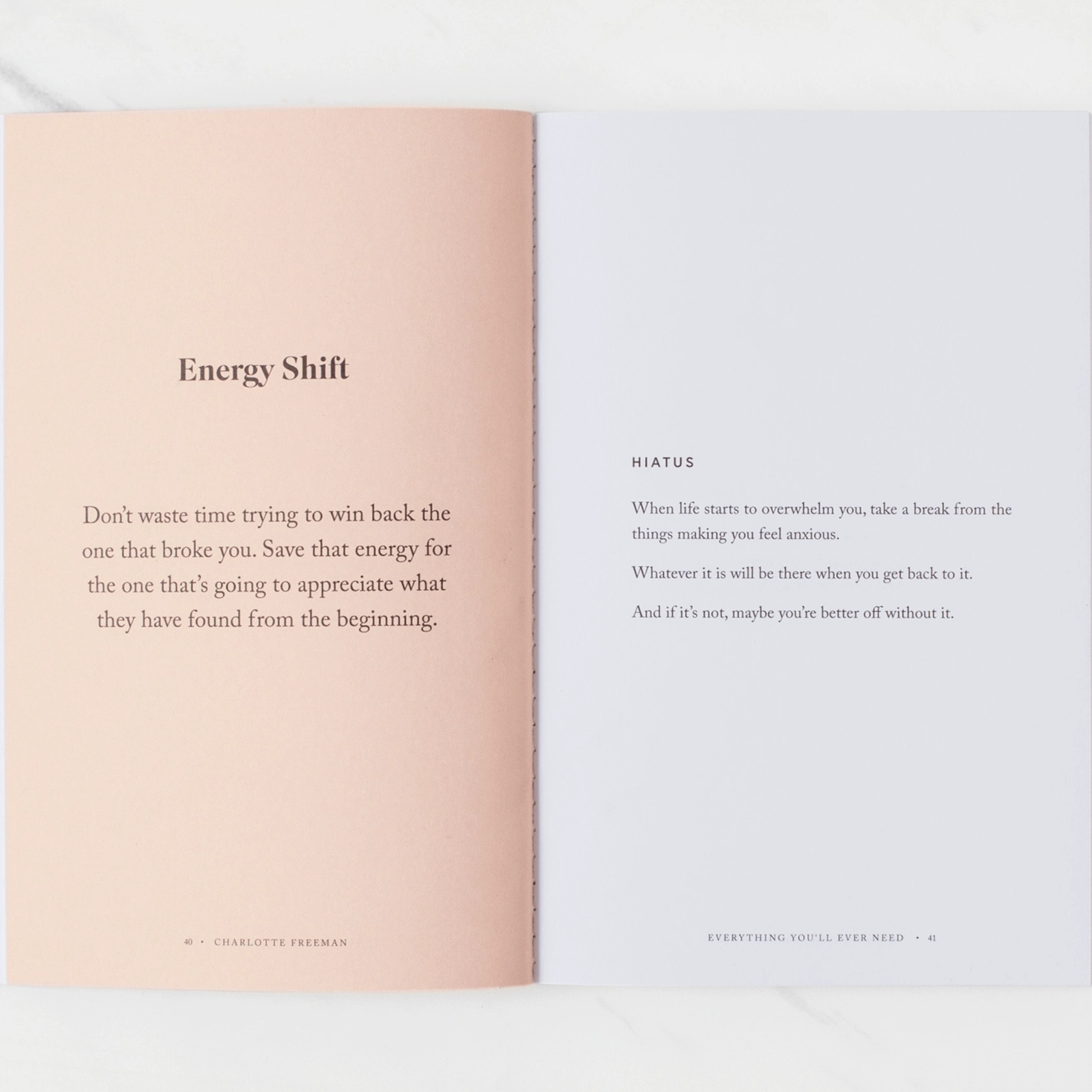 Everything You'll Ever Need, You Can Find Within Yourself