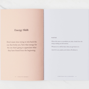 Everything You'll Ever Need, You Can Find Within Yourself