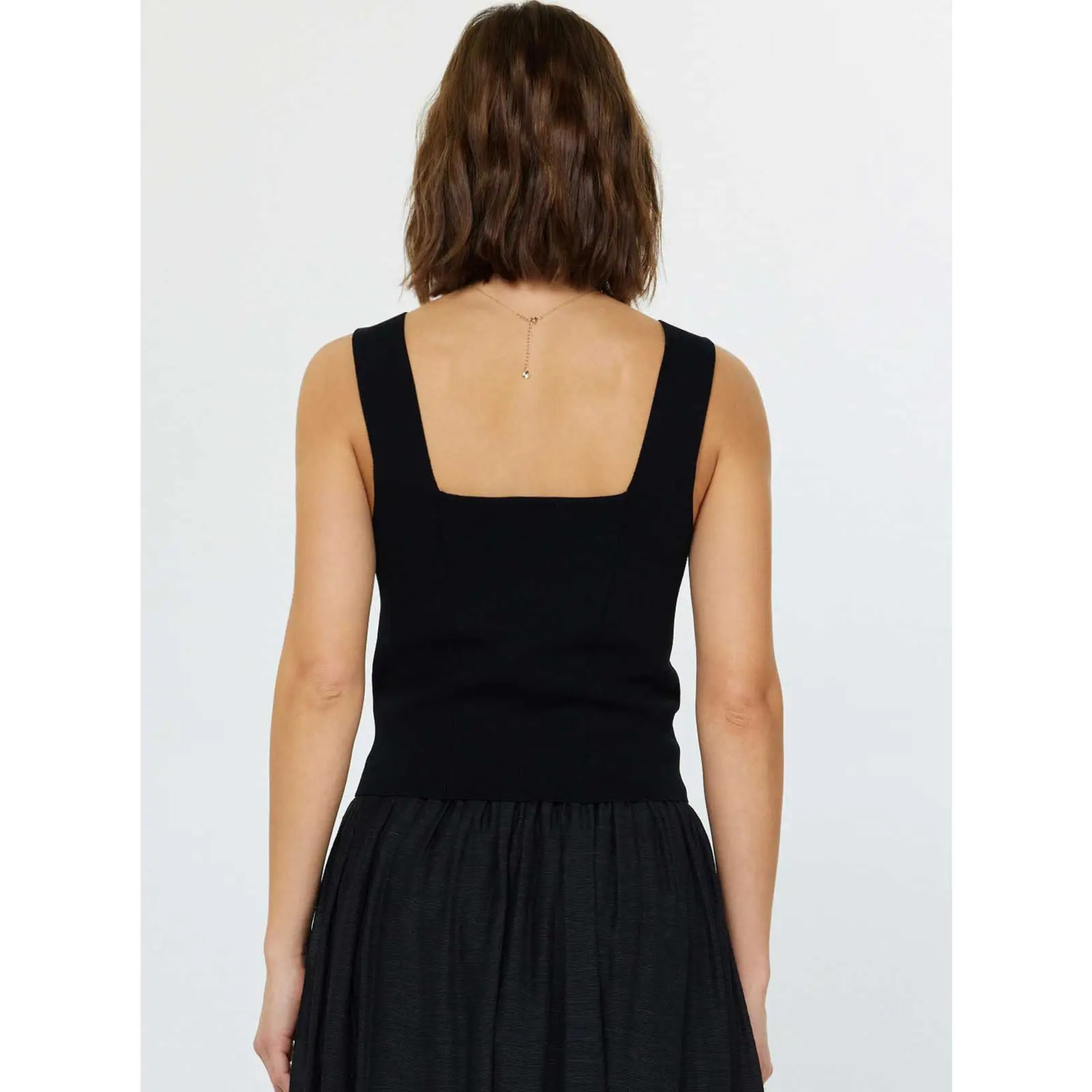 Sweetheart Sweater Tank Top