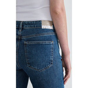 Grace Mid Brushed Classic Denim
