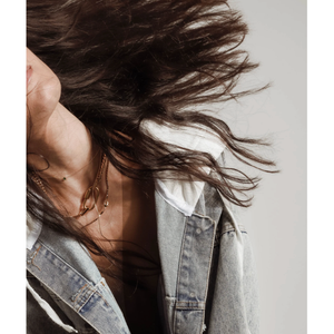 Anne Gold Layered Necklace Set