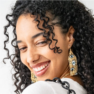 Delilah Beaded Fringe Earrings
